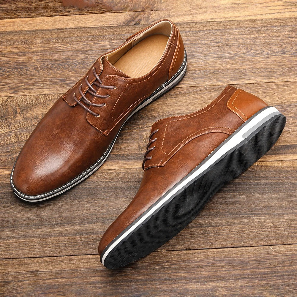 Diego men's leather shoes, additional view