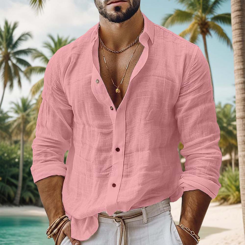 Men's cotton shirt, additional view