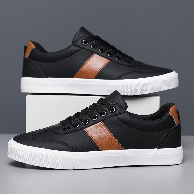 Miami men's leather sneakers, alternate view