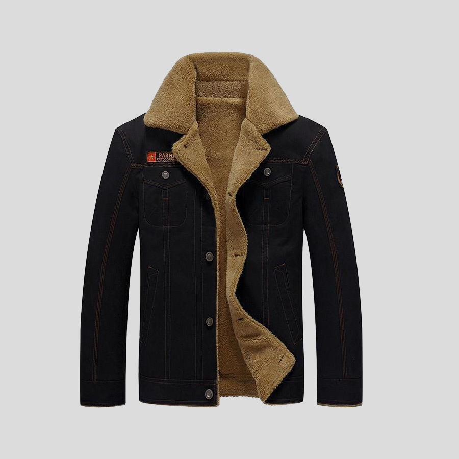 Tommaso men's elegant fleece jacket – Avinos Milano