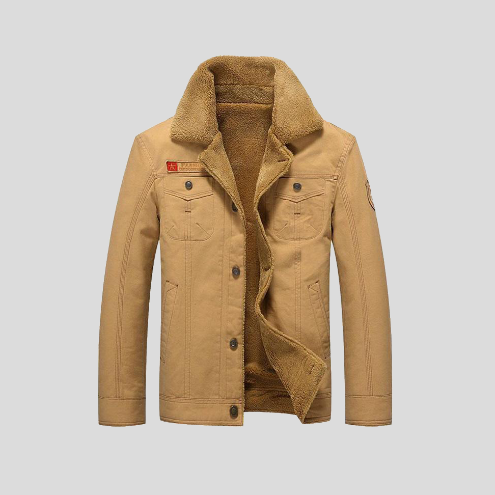 Tommaso men's elegant fleece jacket, alternate view