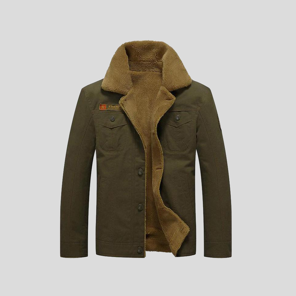 Tommaso men's elegant fleece jacket, view 4