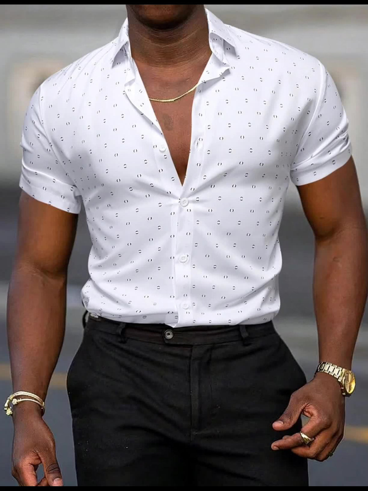 Men's elegant shirt, view 10