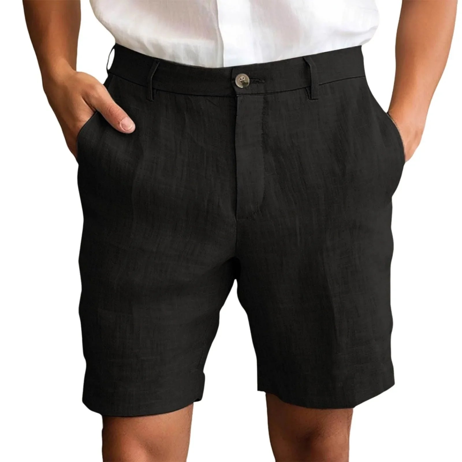 Pietro men's elegant linen shorts – Avinos Milano
