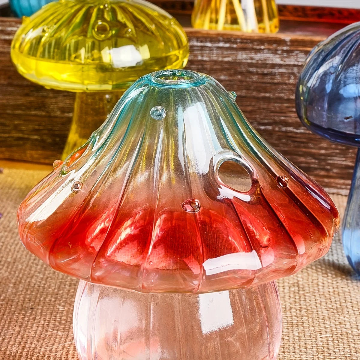 Porcino vase close-up
