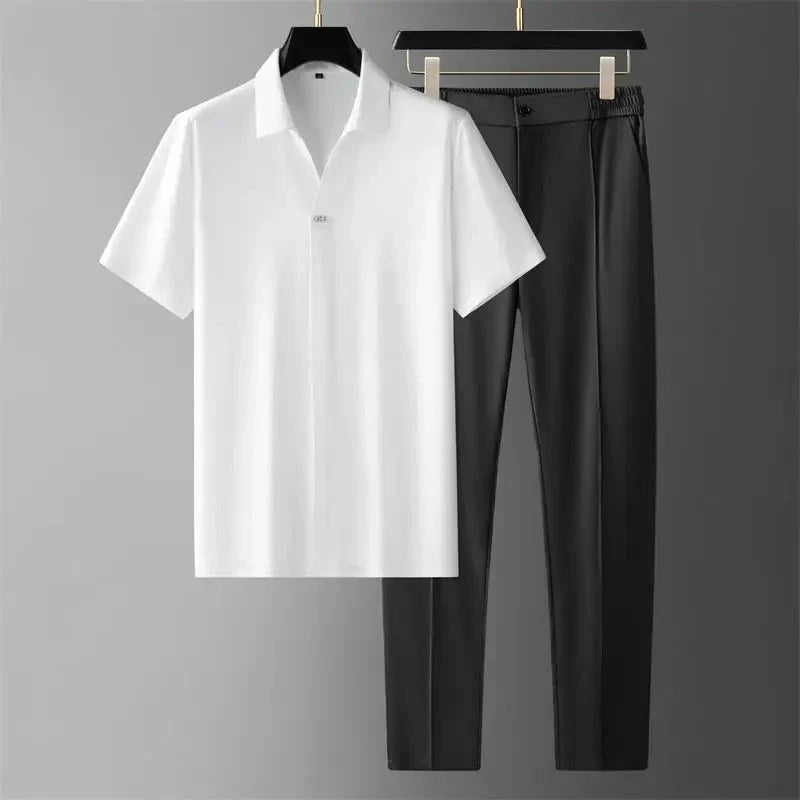 Lorenzo men's two-piece set, alternate view