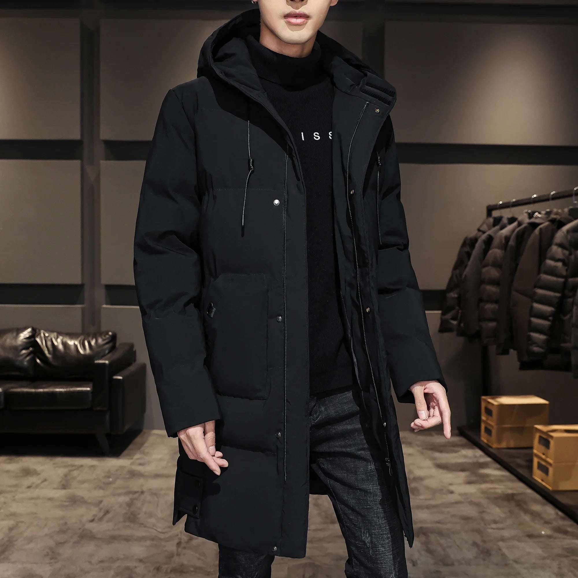 Luca men's elegant winter jacket – Avinos Milano