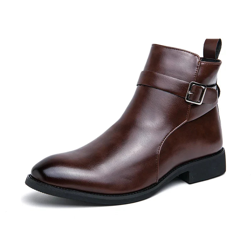 Cristian men's leather boots – Avinos Milano