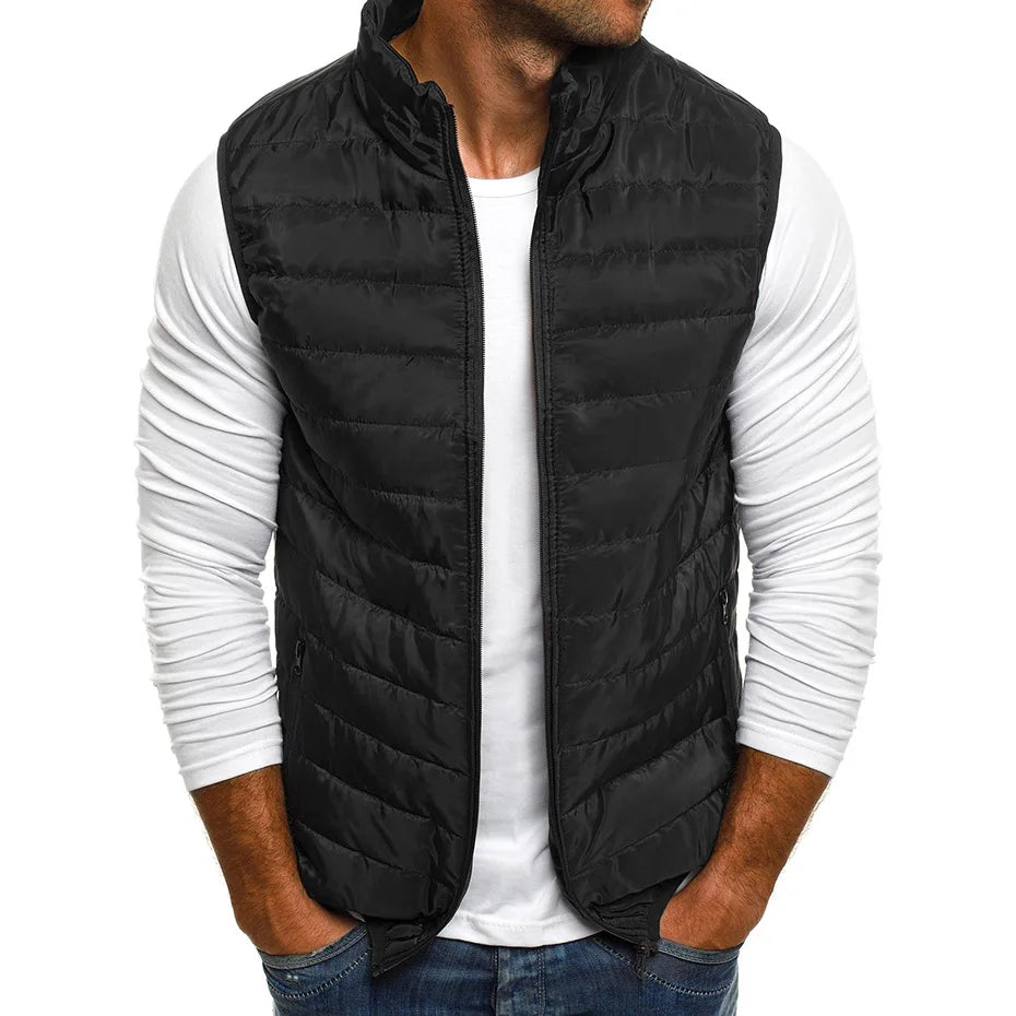 Men's elegant summer vest, alternate view