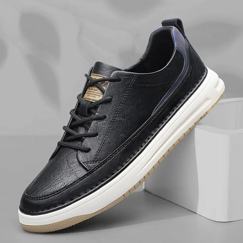 Men's leather sneakers – Avinos Milano