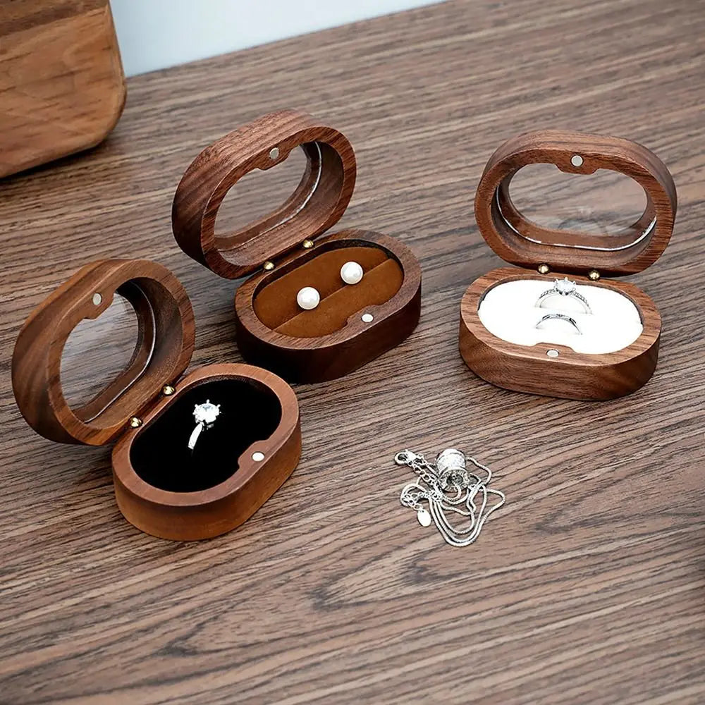 Promessa wooden ring boxes