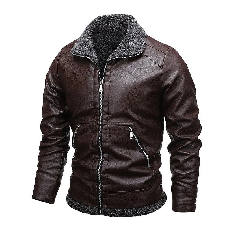 Men's elegant fleece jacket, alternate view