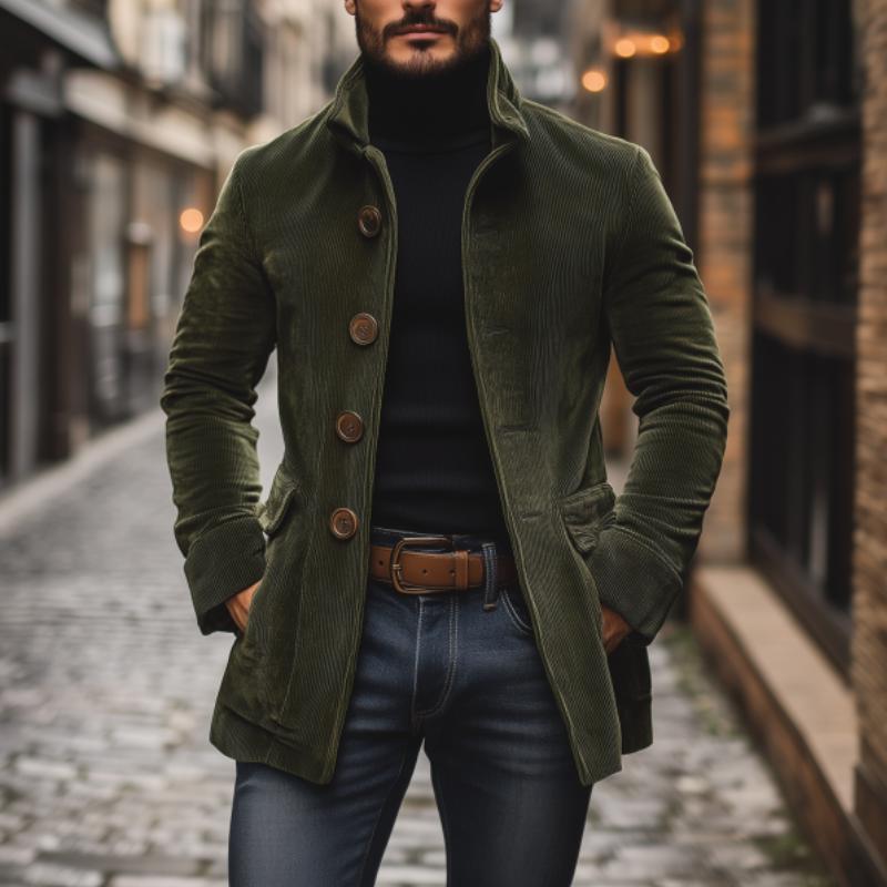 Men's vintage corduroy coat – Avinos Milano
