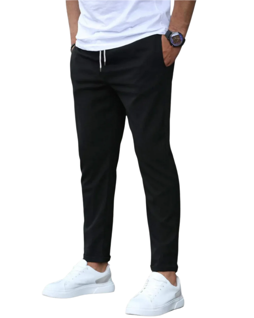 Renato men's stretch pants – Avinos Milano