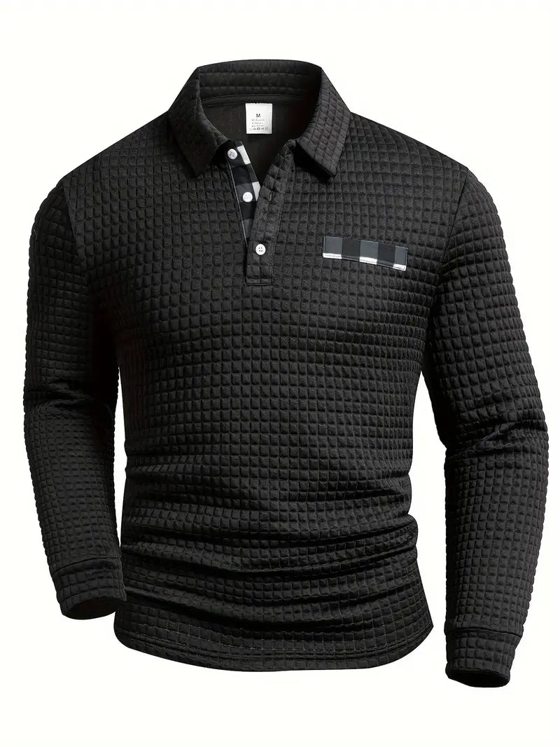 Men's ribbed polo shirt – Avinos Milano