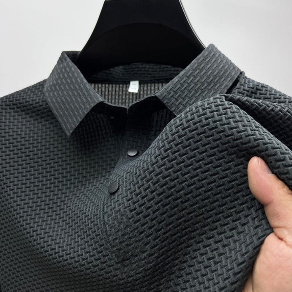 Riviero men's polo shirt, alternate view