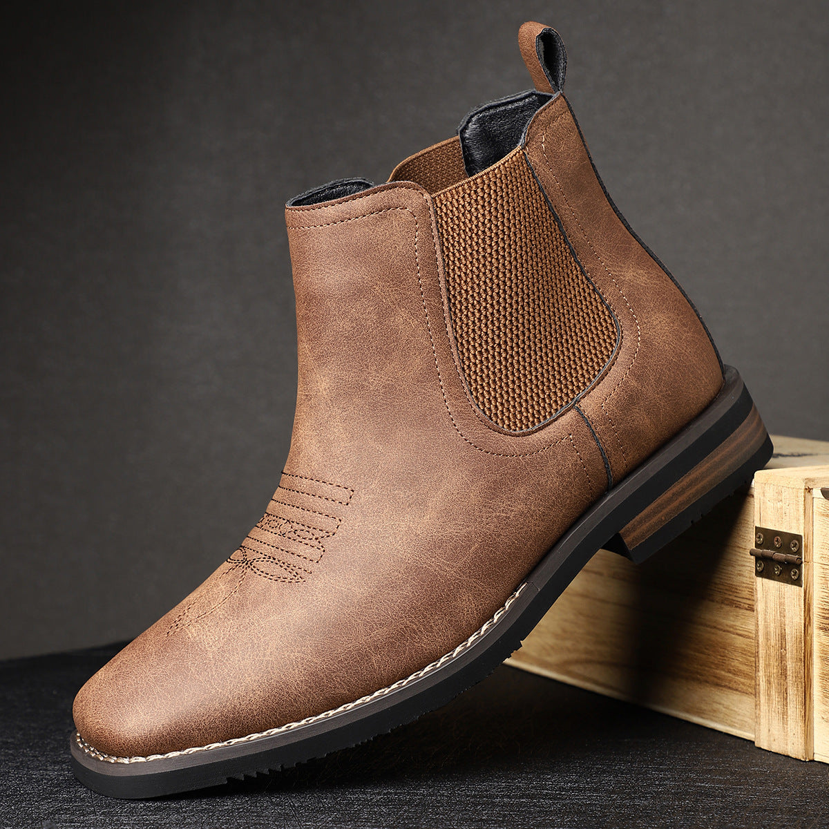 Umberto men's leather boots – Avinos Milano