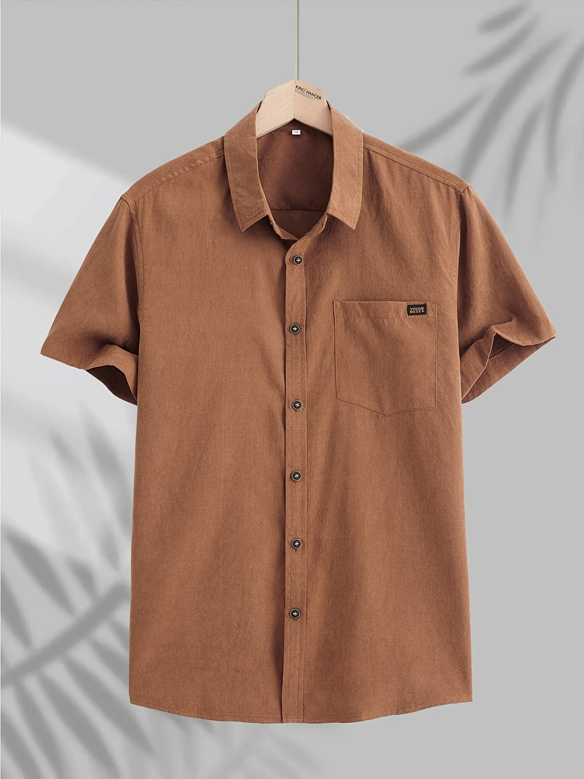 Men's cotton shirt, alternate view