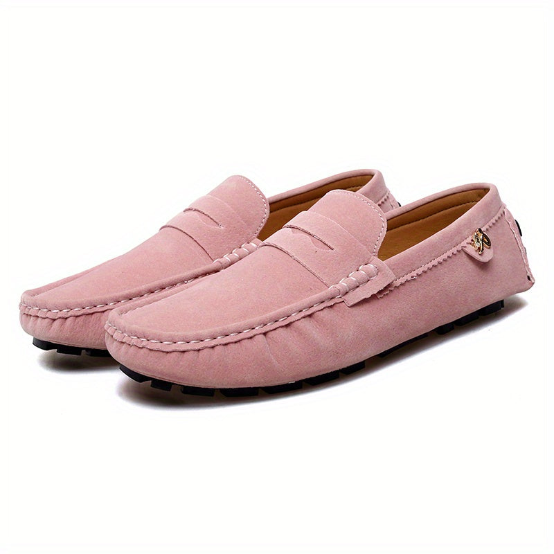 Leonardo men's elegant penny loafers, view 7