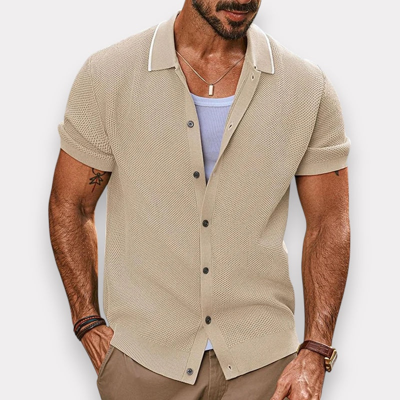 Napels men's knit shirt, additional view