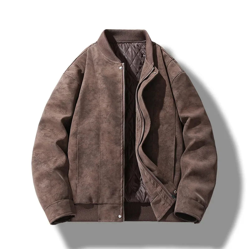 Diego men's elegant suede jacket – Avinos Milano