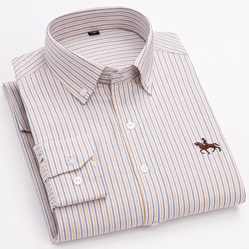 Salvatore men's elegant cotton shirt – Avinos Milano
