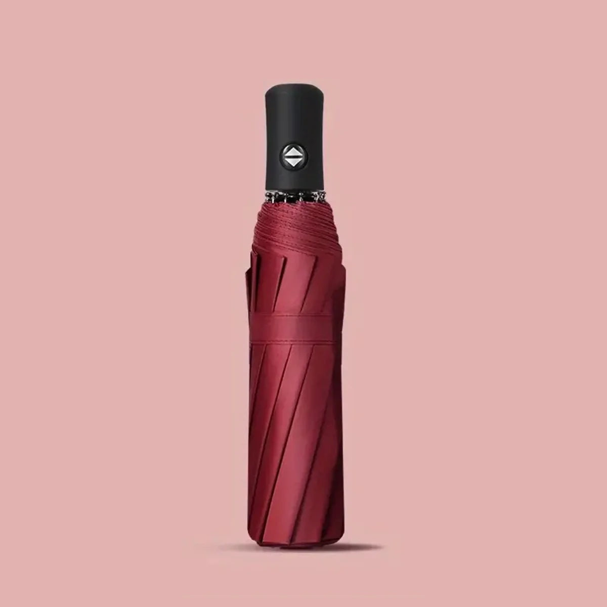 Sandro Automatic Travel Umbrella in Burgundy