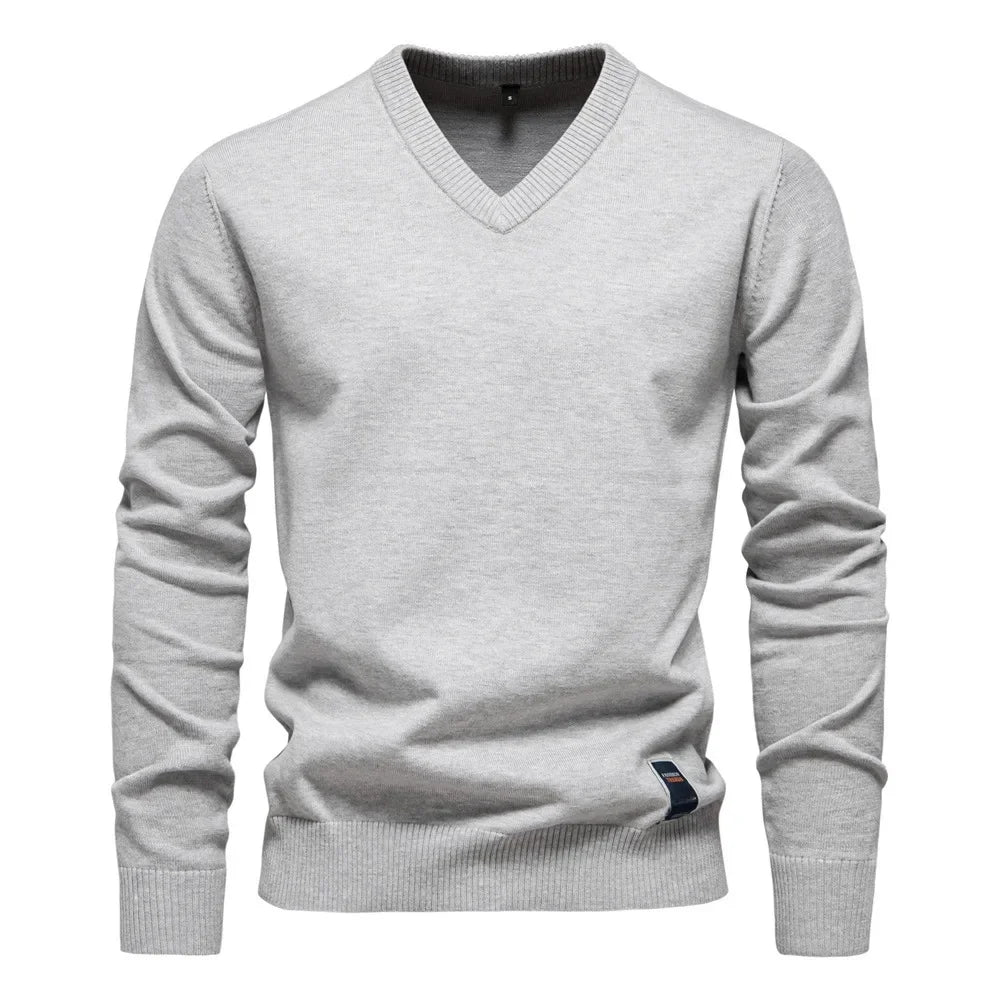 Men's elegant knit sweater, view 4