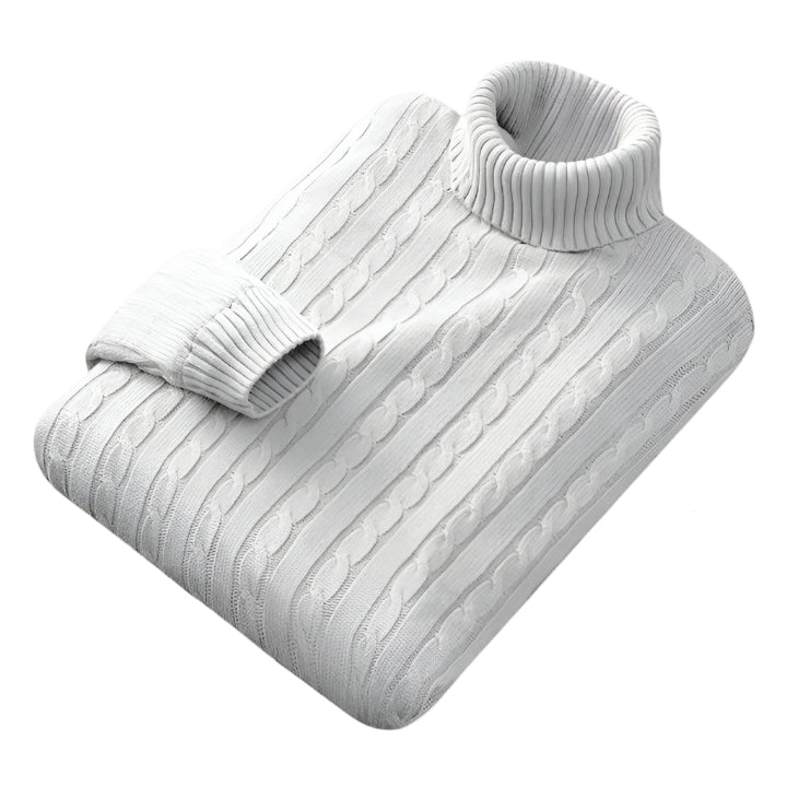 Saverio men's turtleneck sweater, additional view