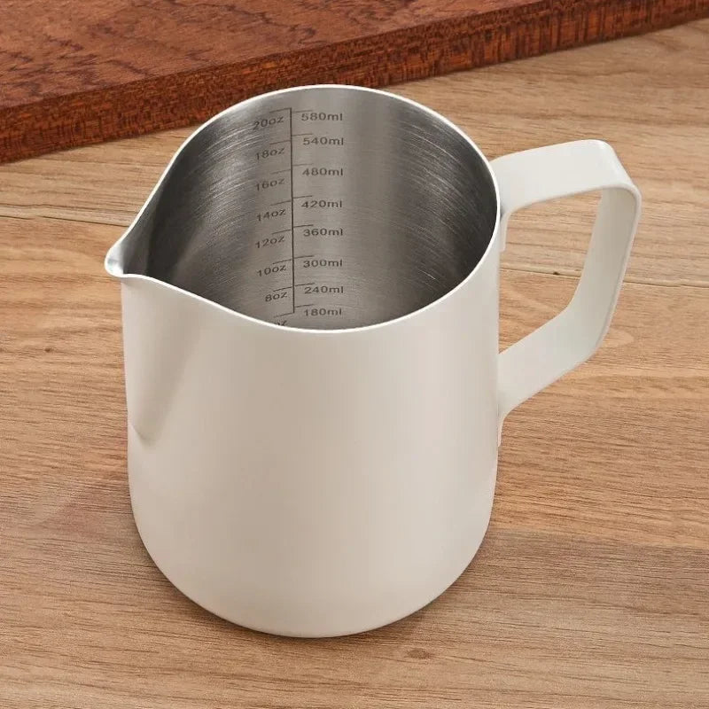 Schiuma stainless steel pitcher