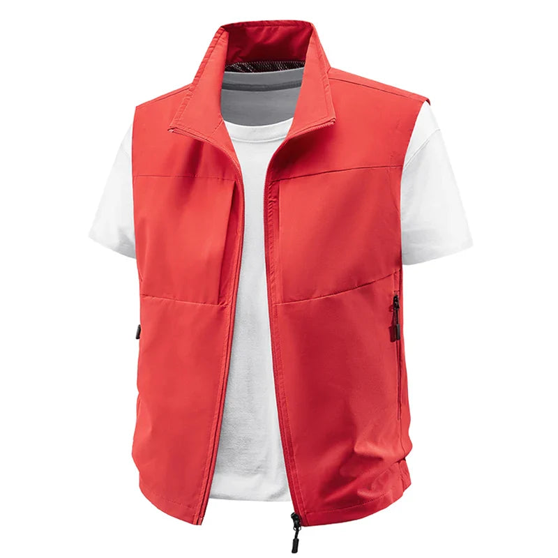 Men's breathable vest, view 5