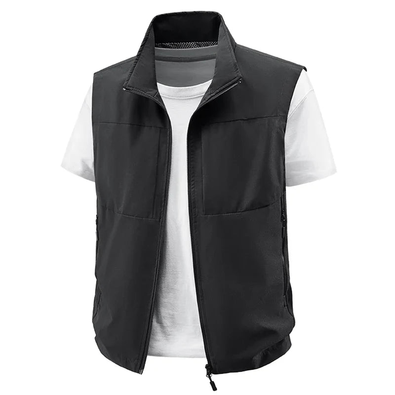 Men's breathable vest, view 7