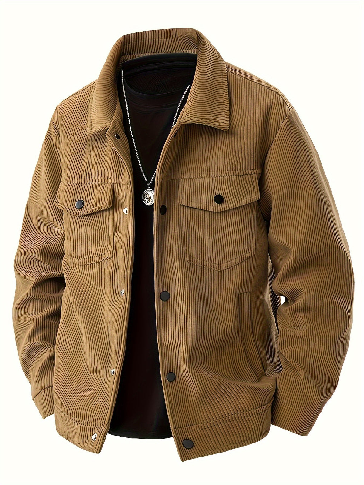 Carlo men's elegant corduroy jacket, additional view