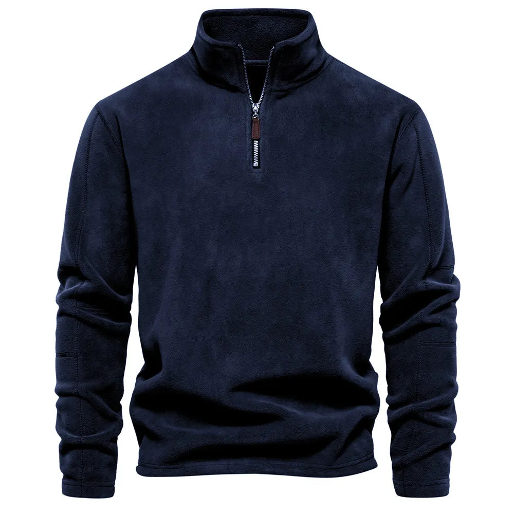 Sestriere Fleece Half-Zip Pullover - Midnight Navy