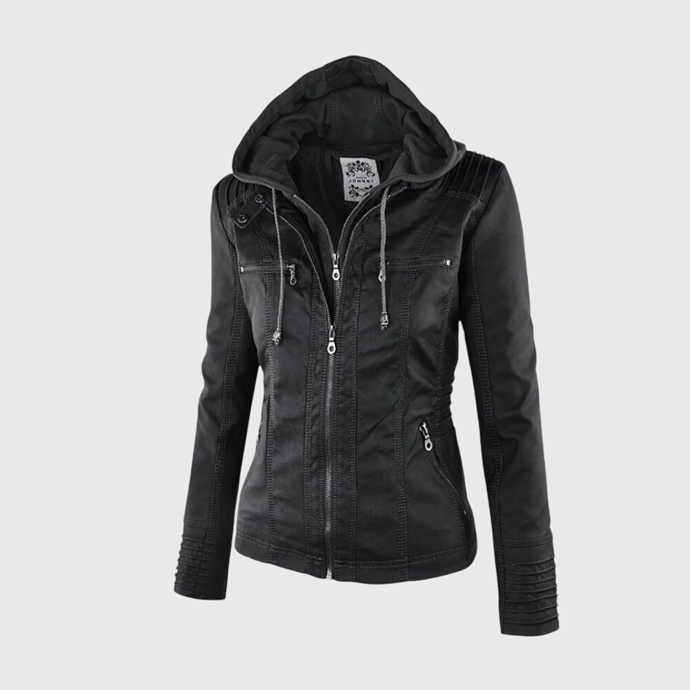 Kendra The Stylish and Unique Leather Jacket – women's jackets, view 4