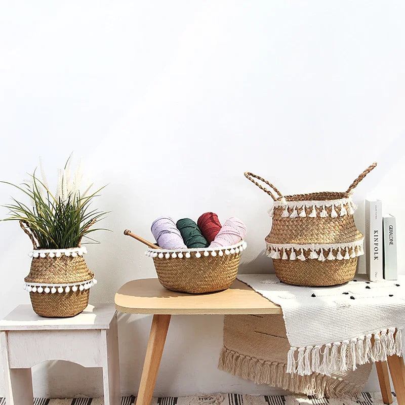 Sicilia baskets with plants