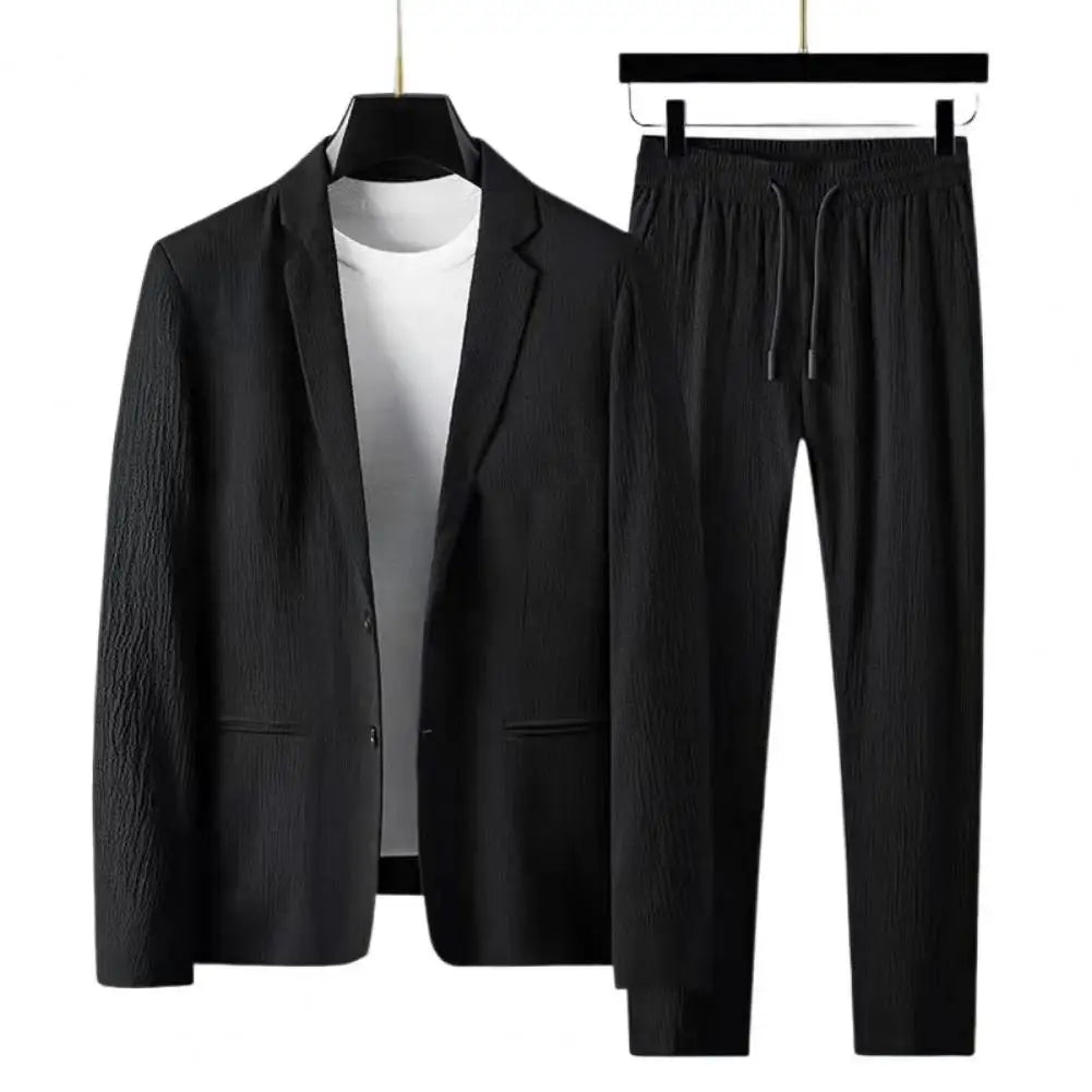 Men's elegant two-piece set, alternate view