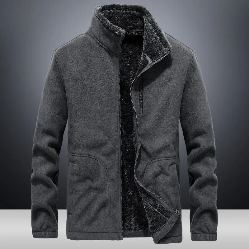 Softshell men's fleece jacket, view 11