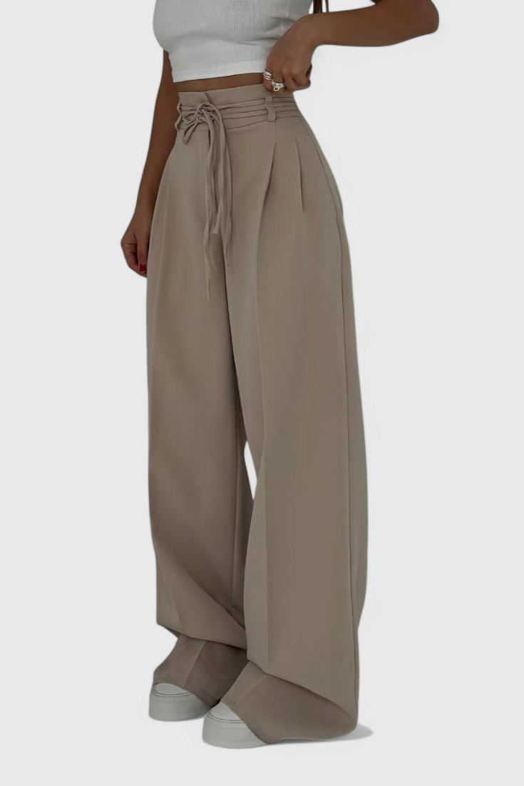 Sophie women's high-waisted wide-leg trousers, additional view