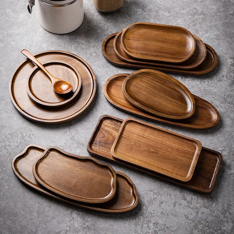 Spuntino plates with coffee and snacks