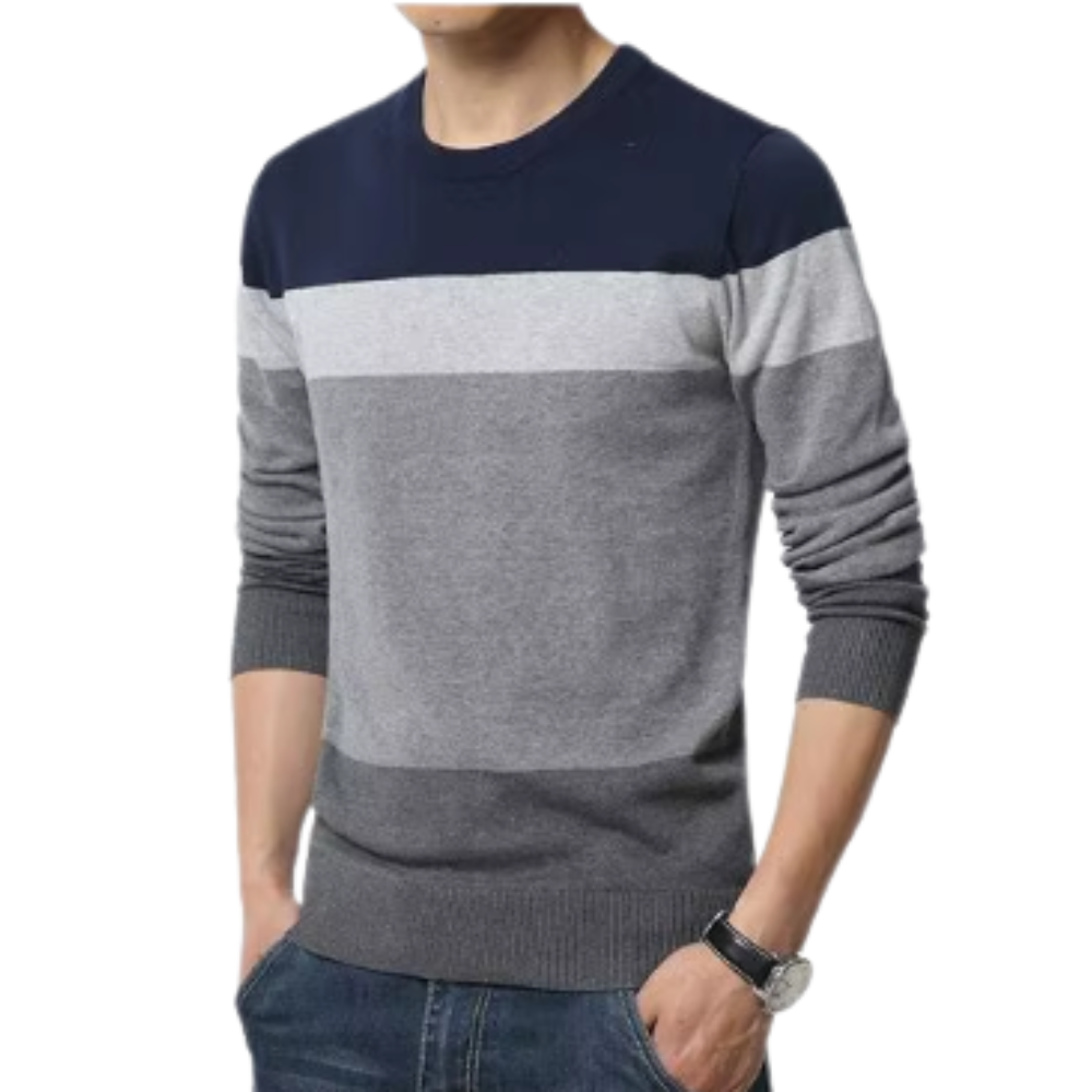 Men's cotton sweater, alternate view