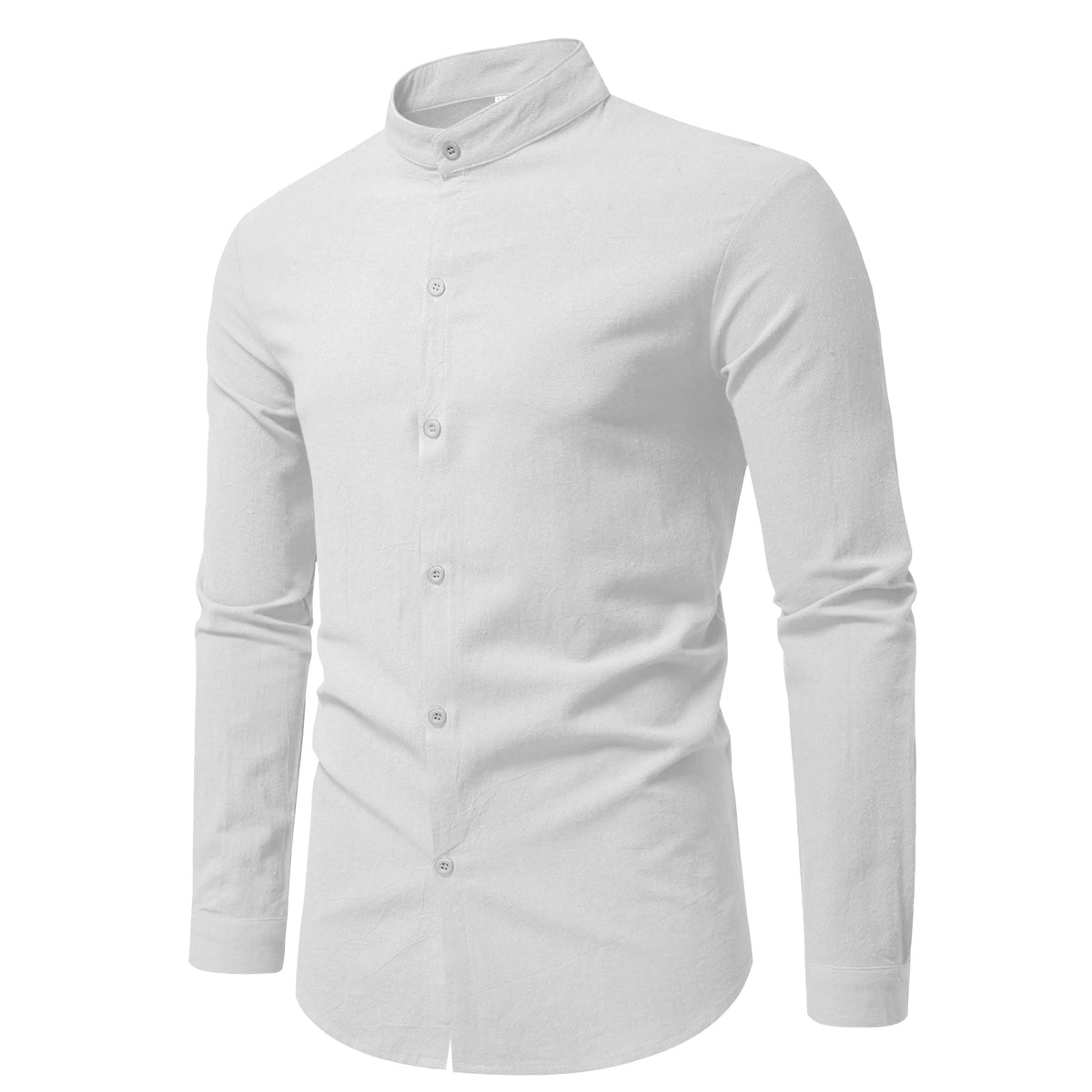 Stand men's cotton shirt, alternate view