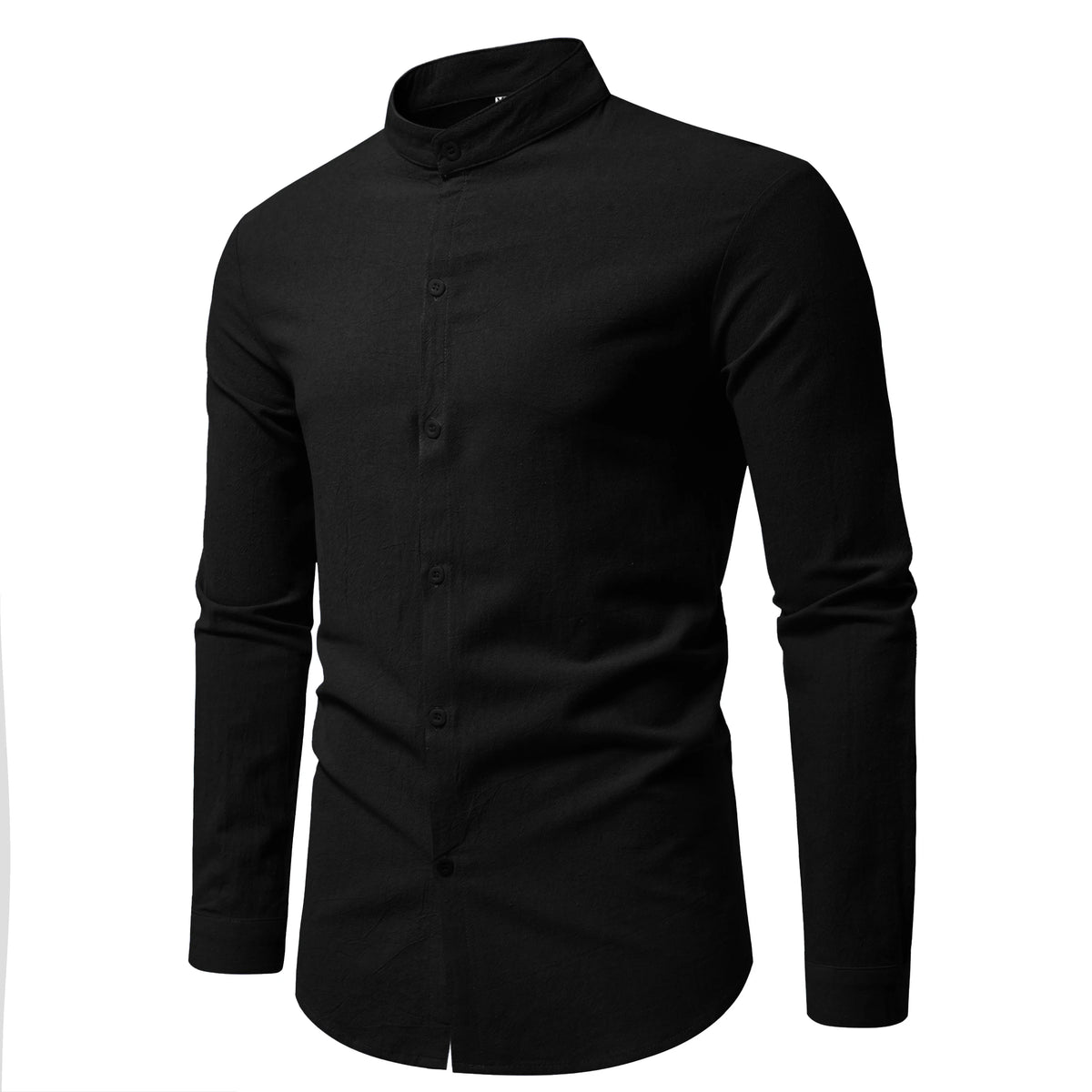 Stand men's cotton shirt, view 5
