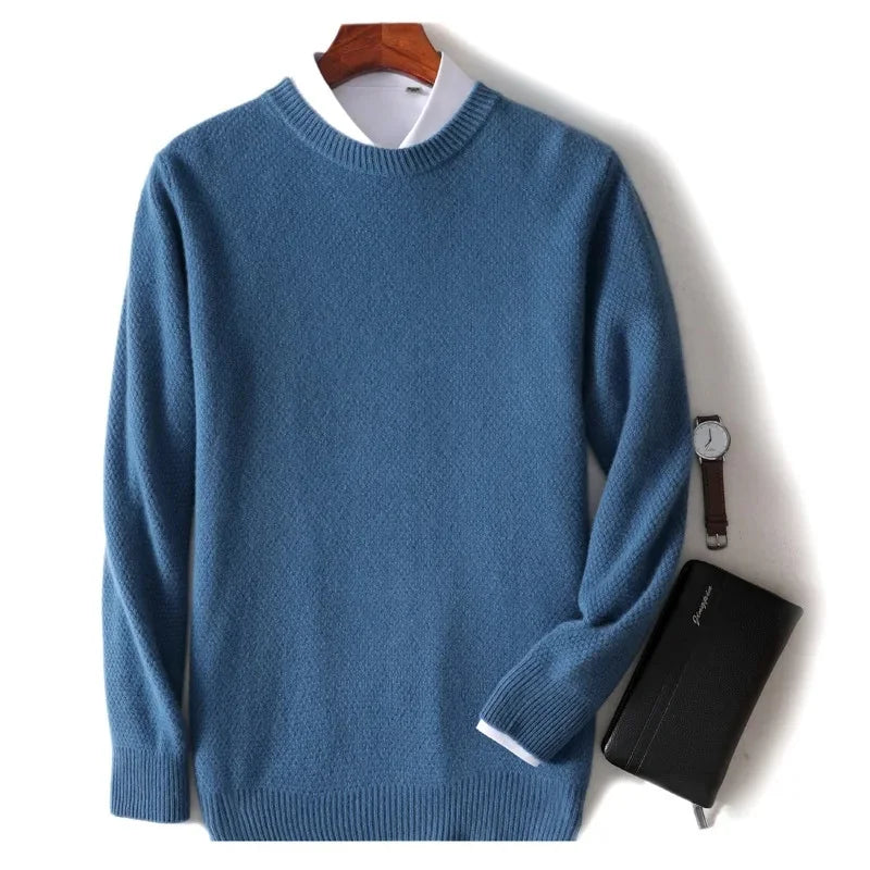 Stefano men's elegant cashmere sweater – Avinos Milano