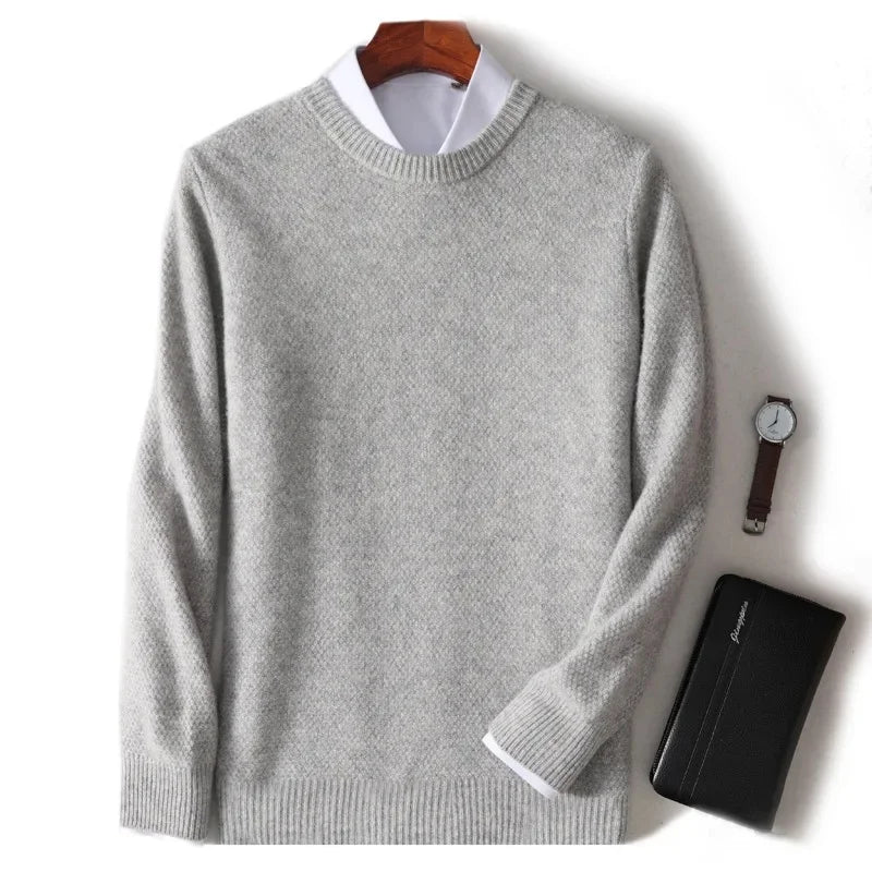 Stefano men's elegant cashmere sweater, additional view