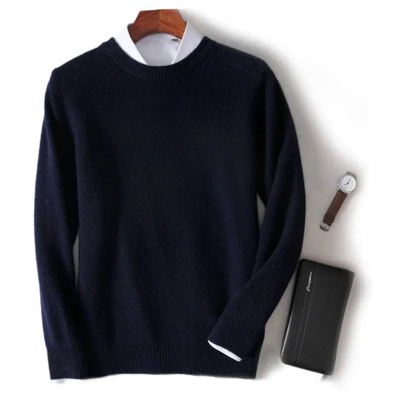 Stefano men's elegant cashmere sweater, view 4