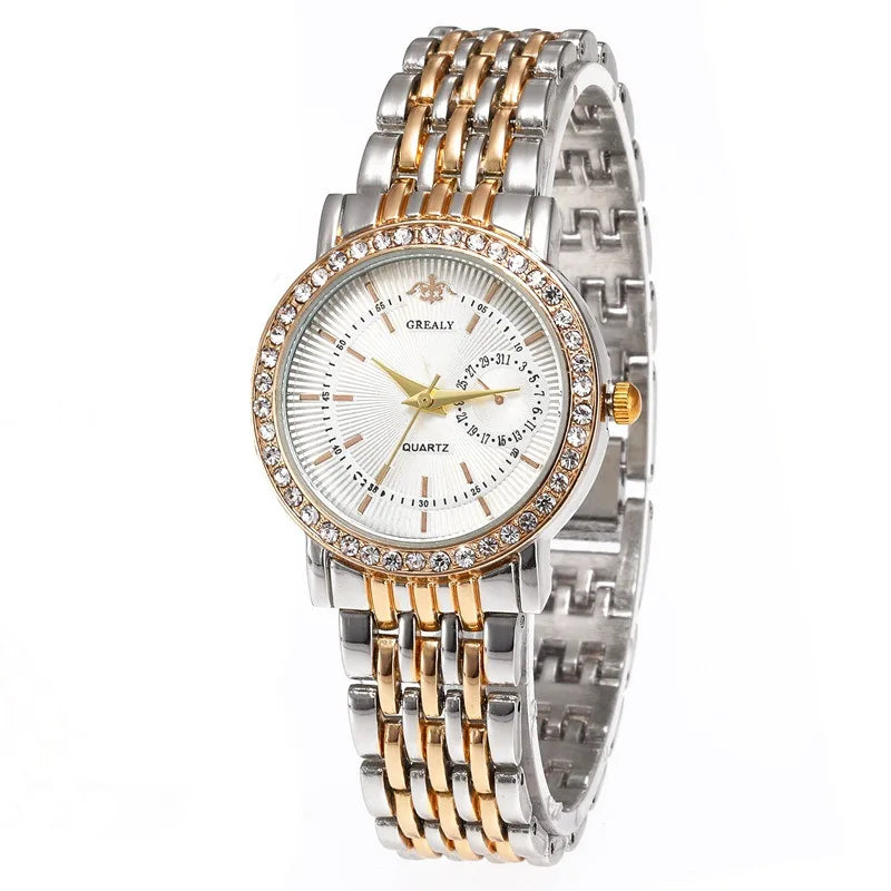 Stellina watch Gold / White