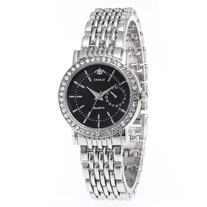 Stellina watch Silver / Black