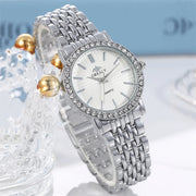 Silver / White