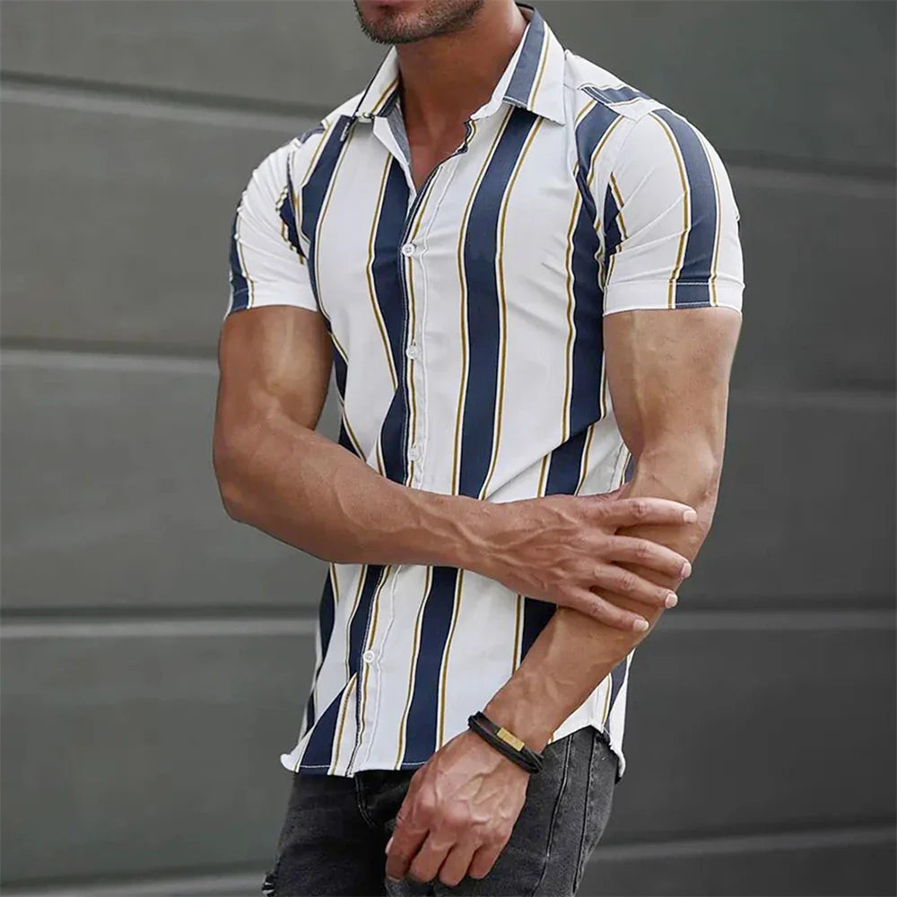 White/Blue / 3XL
